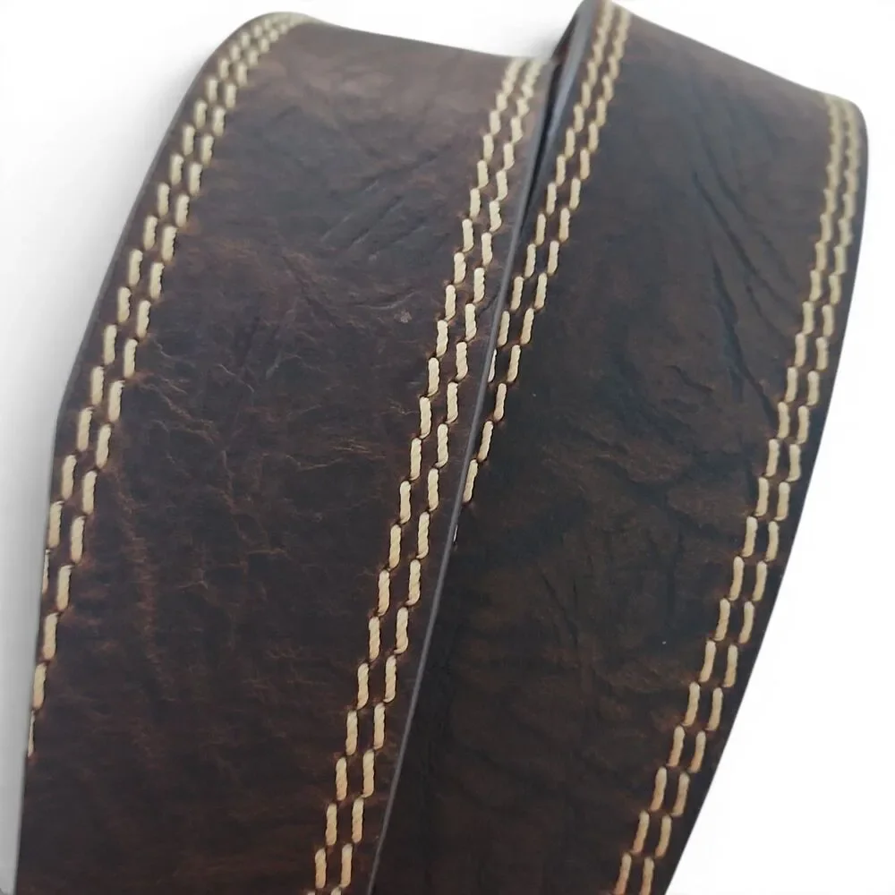 Ranger Belt Company WF-39 Distress Brown Leather Tapered Belt Size , 42, 46